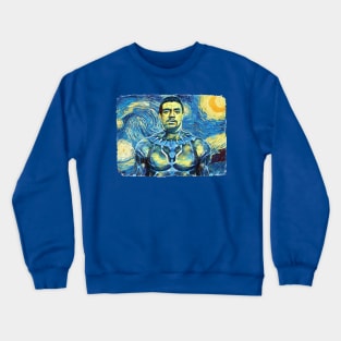 Black Panther Van Gogh Style Crewneck Sweatshirt